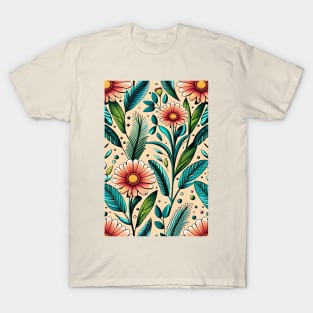 Retro Flowers T-Shirt
